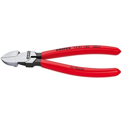 Knipex Boční štípací kleště na umělou hmotu potaženo plastem 180 mm - 7201180 – Zbozi.Blesk.cz