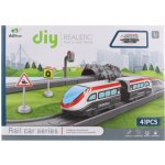 Vláčkodráha s rychlovlakem na baterie 67 ks – Zboží Dáma