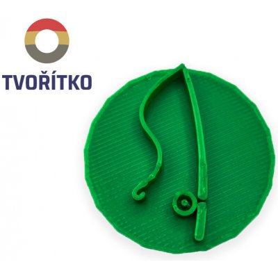 TVOŘÍTKO Rybářský prut Rozměr: 7 cm, + Vykrajovátko: Ne – Hledejceny.cz
