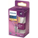Philips 8718699762292 LED žárovka 1x6,5W E14 806lm 2700K teplá bílá, čirá, EyeComfort – Sleviste.cz
