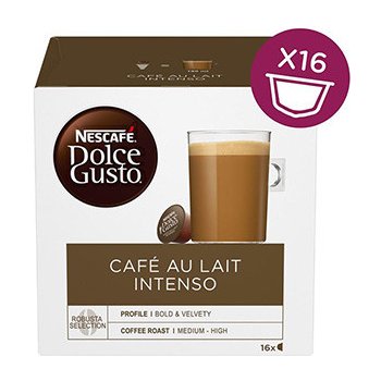 Nescafé Dolce Gusto Cafe au Lait INTENSO kapslí 3 x 16 ks