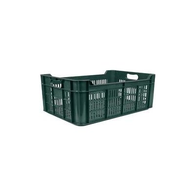 Přepravka na ovoce a zeleninu M20, 48 lit., 20 kg, 600x400x215 mm, perforovaná, PE – Zboží Dáma