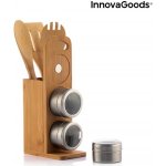 InnovaGoods Bambusový set do kuchyně s kořenkami – Hledejceny.cz