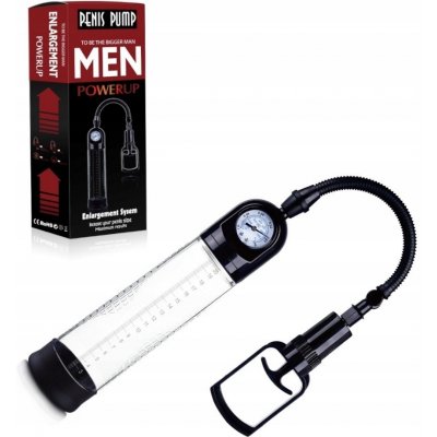 Boss Series Power Erekční vakuová pumpa na penis s manometrem – Zboží Dáma