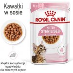 Royal Canin Kitten Sterilised In Gravy pro kastrované koťata 24 x 85 g – Hledejceny.cz