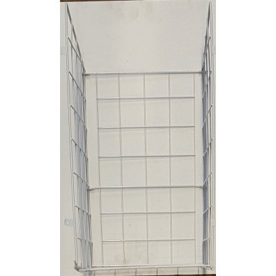 Aqualine Drátěný prádelní koš 430x500x250mm, chrom NDZOJA-60 – Hledejceny.cz