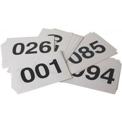 Racing startovací čísla 1-100 varianta: 20166 – Sleviste.cz