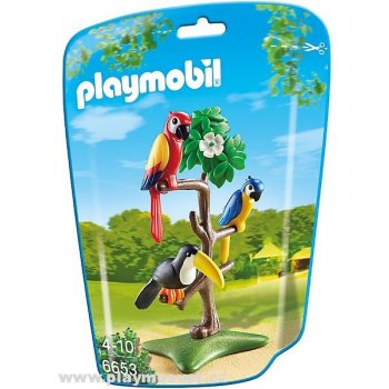 Playmobil 6653 Papoušci a tukan