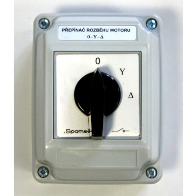 SPAMEL Spínač LK 40/4.831 40A 0-Y-D OB3 IP65 S430009 – Zbozi.Blesk.cz