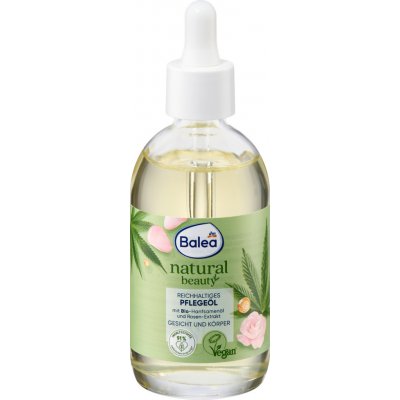Balea natural beauty pleťový olej konopí & růže 100 ml – Zboží Dáma