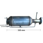 JMJ filtr pevných částic (DPF) 1683846 kovový | Zboží Auto