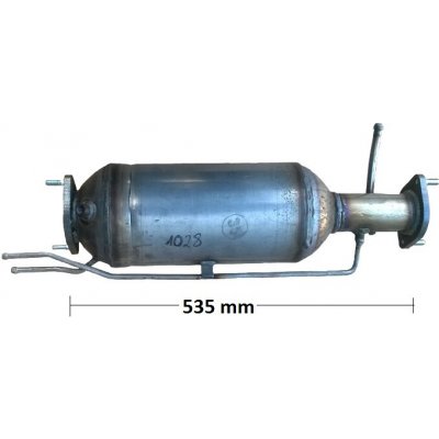 JMJ filtr pevných částic (DPF) 1683846 kovový | Zboží Auto