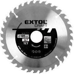 Extol Craft Kotouč pilový 185x30mm, 36 zubů