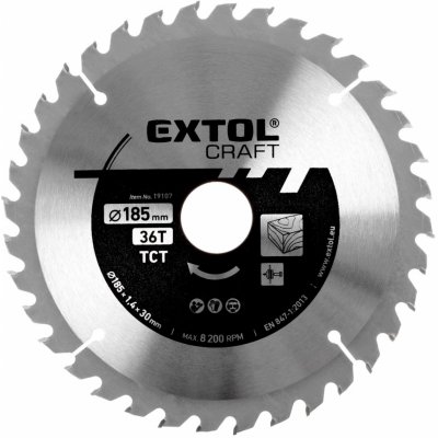 Extol Craft Kotouč pilový 185x30mm, 36 zubů – Zboží Mobilmania