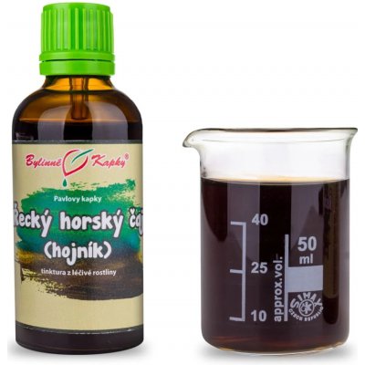 Bylinné kapky Hojník řecký horský čaj tinktura 50 ml – Hledejceny.cz