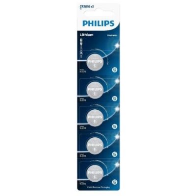 Philips CR2016 5ks CR2016P5/01B