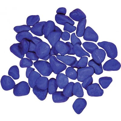 Happet štěrk modrý 15 mm 0,5 kg – Zboží Dáma