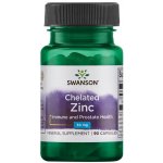 Swanson Chelated Zinc glycinát 30 mg 90 kapslí – Hledejceny.cz