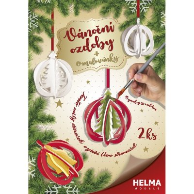 Helma Models 3D omalovánky Vánoční ozdoby 146110 od 55 Kč - Heureka.cz