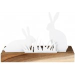räder Svícen Rabbit Meadow, přírodní barva, dřevo, porcelán – Zboží Mobilmania