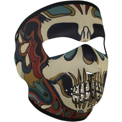 Zan Headgear Full Mask black brown green – Zboží Mobilmania