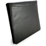 Arwel Černá kožená zipová spisovka A4 119-0358-60 – Zboží Živě