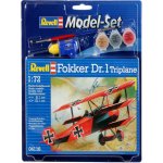 Revell ModelSet FOKKER DR. 1:72 – Zboží Mobilmania