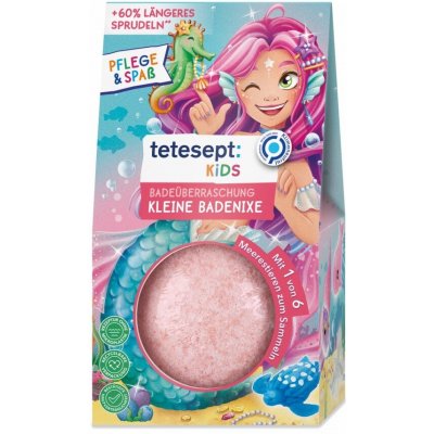 Tetesept Bath The Little Mermaid šumivá koule do koupele pro děti 183 g – Zbozi.Blesk.cz