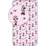 Jerry Fabrics Prostěradlo Minnie hearts 02 90x200 – Sleviste.cz