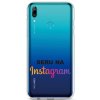 Pouzdro a kryt na mobilní telefon Huawei TopQ Huawei Y6 2019 silikon Instagram 43070