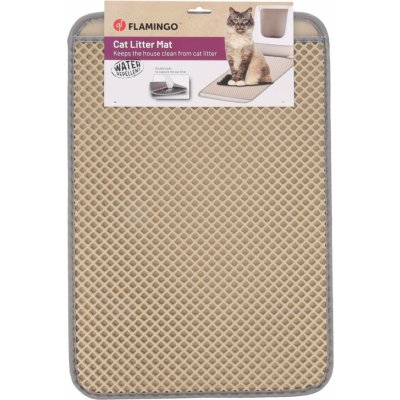 Flamingo Matz Podložka před toaletu béžová 61 x 41 cm – Sleviste.cz