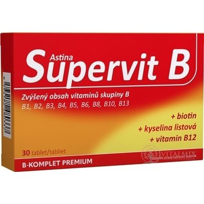 Astina Supervit B-komplet PREMIUM 30 tablet – Zboží Mobilmania