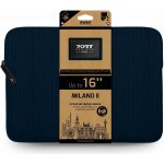 PORT DESIGNS Milano II ECO Sleeve 15,6'' tmavě modré 140720 – Zboží Mobilmania