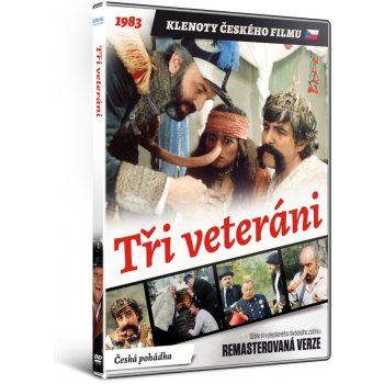 Tři veteráni - edice KLENOTY ČESKÉHO FILMU DVD