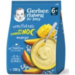 Gerber Natural nemléčná kaše mango Dobrou noc 230 g – Zboží Dáma