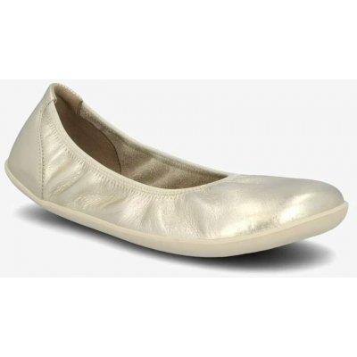 Groundies dámské Barefoot+ baleríny Lily 3.0 metalické champagne – Zboží Dáma