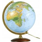 globus Astra 30 cm dřevěný podstavec kovové rameno – Sleviste.cz