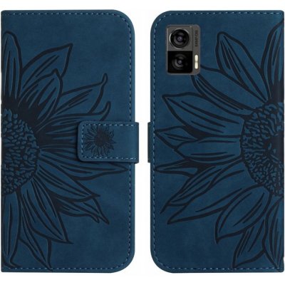 Vsechnonamobil 54092 ART SUN FLOWER Peněženkové pouzdro s řemínkem Motorola Edge 30 Neo modrý – Sleviste.cz