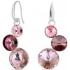 Náušnice Spark Swarovski Elements Lollipop KW11223R Rose