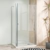 Sprchové kouty WellMall ALFA-V COMBI 100x90 Clear Obdélníkový sprchový kout bez vaničky 8595703838897