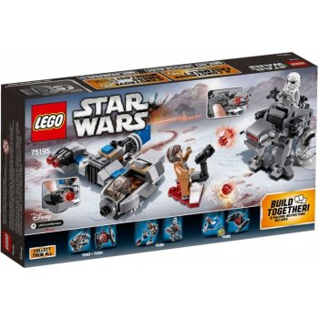 LEGO® Star Wars™ 75195 Snežný spídr a kráčející kolos Prvního řádu