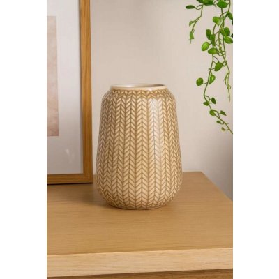 Present Time – Váza Knitted (keramika) 17 × 12,5 cm – Hledejceny.cz