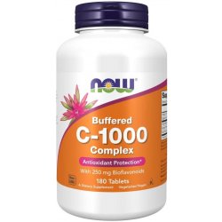 Now Foods Vitamín C 1000 mg Complex Pufrovaný 180 tablet