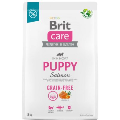 Brit Care Dog Grain-free Puppy - salmon and potato, 3kg