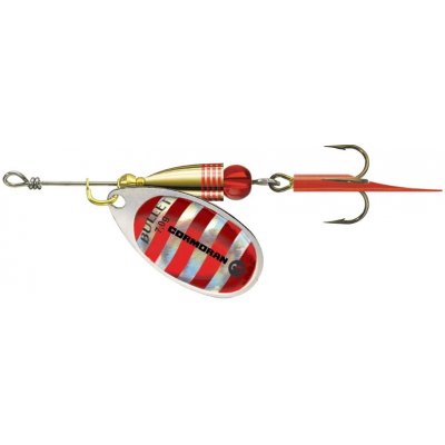 Cormoran Třpytka Bullet vel.1 3 g Silver/Red Stripes – Hledejceny.cz