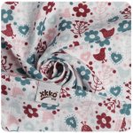 Kikko Bambusové osušky 90 x 100 cm Flowers&Birds Girls – Sleviste.cz