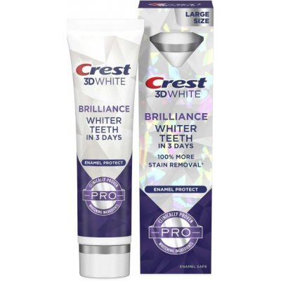 Procter & Gamble Crest 3D White brilliance pro enamel protect 110 g – Hledejceny.cz