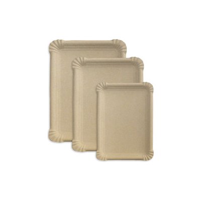 FLEXOBAL Tácek papírový č.4 KRAFT cena za 13x20cm – Sleviste.cz