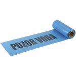 Toptrade páska výstražná "Pozor voda" 22 cm x 0,07 mm x 50 m modrá – Zboží Dáma