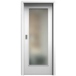 Sapeli Elegant Komfort M40 posuvné bílá hladká 110 x 210 cm Satináto bílé – Hledejceny.cz